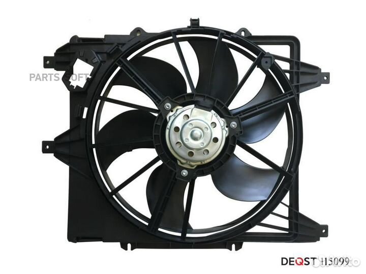 Deqst 115099 Электорвентилятор renault symbol I (L