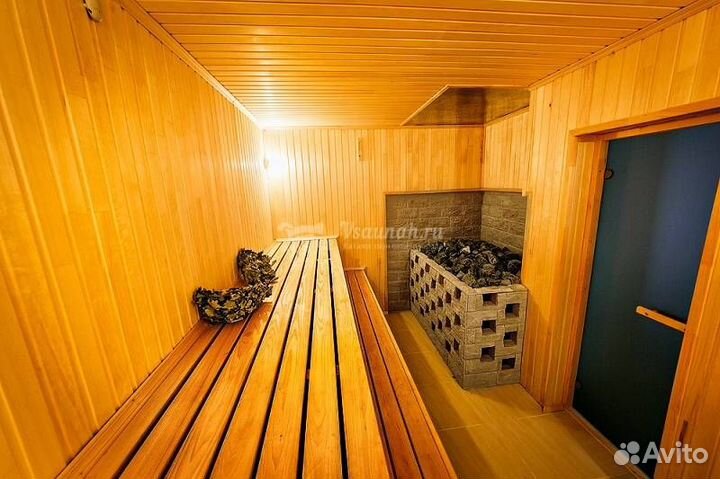 Коттедж с сауной и бассейном