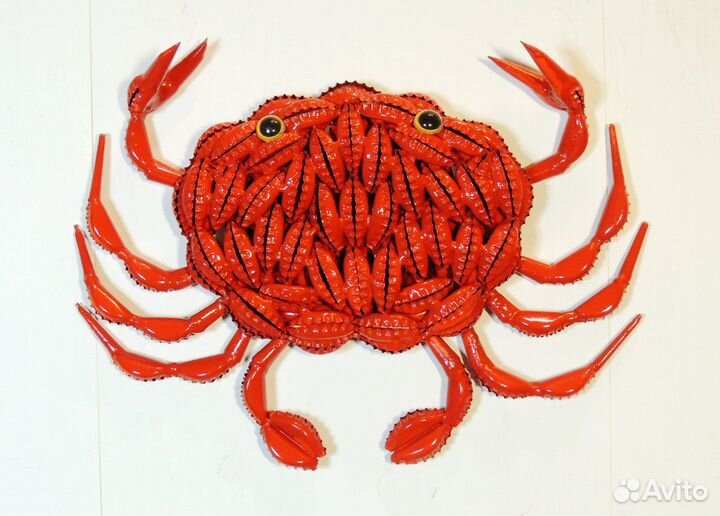 Краб. Пивные пробки. (крышки). Кронен