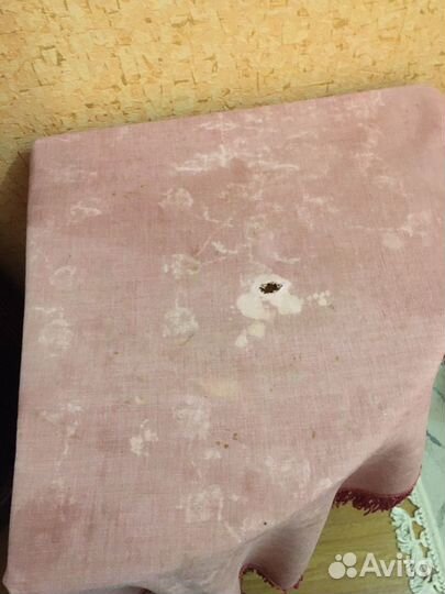 Плюшевая скатерть СССР