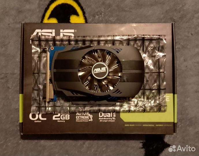Видеокарта asus Geforce GT 1030