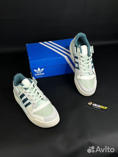 Кроссовки Adidas Forum Low цвет Blue