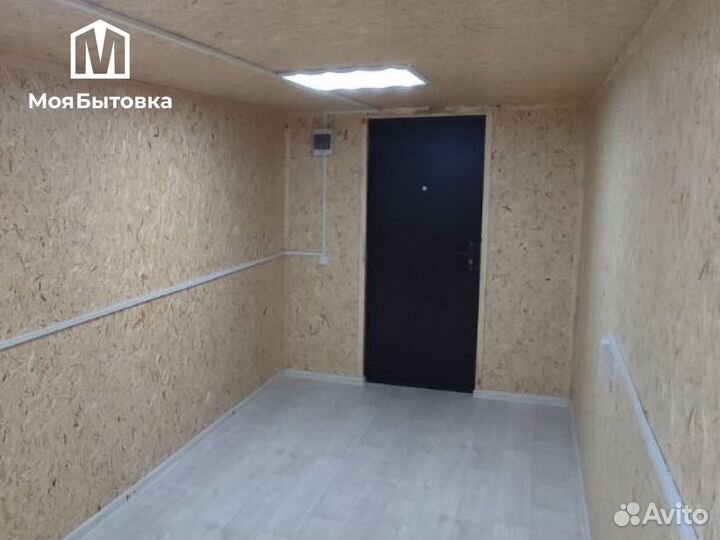 Бытовка с усиленными конструкциями. Рассрочка