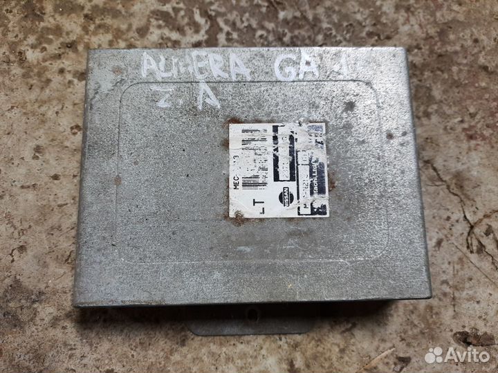 Блок управления двигателем Ниссан Альмера GA16