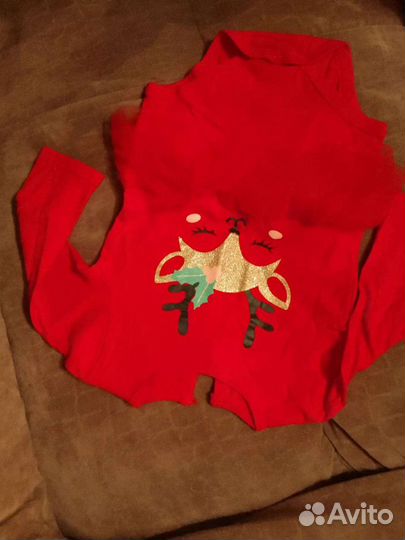 Новогодний боди