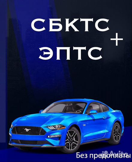 Оформление эптс и сбктс