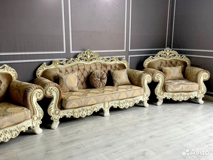 Диван с креслами Корона