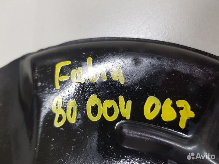 Кожух тормозной Skoda Fabia (1999-2007)