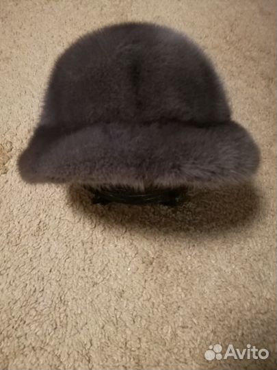 Шапка норковая женская