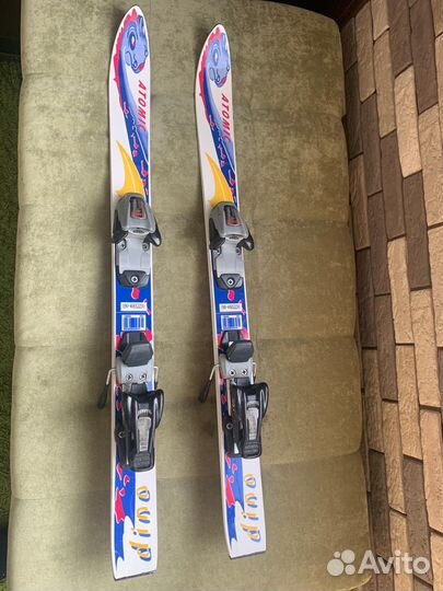 Горные лыжи детские 90 комплект