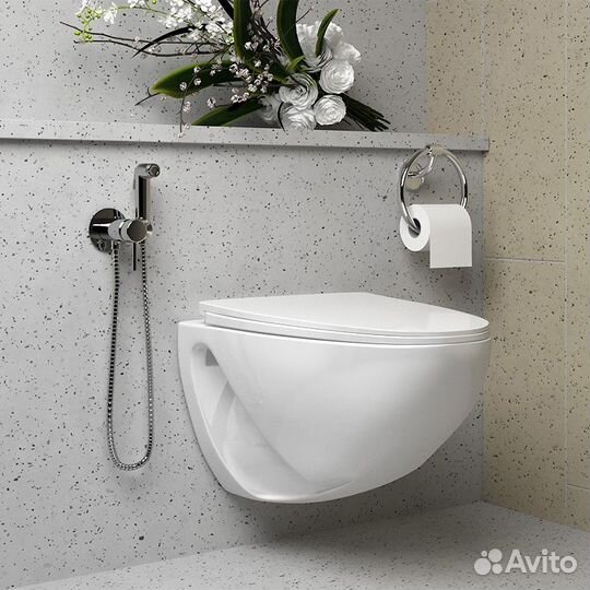 Гигиенический душ paini Imola 53CR442RRU ABS хром