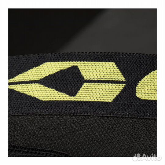 Чулки под защиту EVS Fusion Black/Hi-Viz Yellow (S