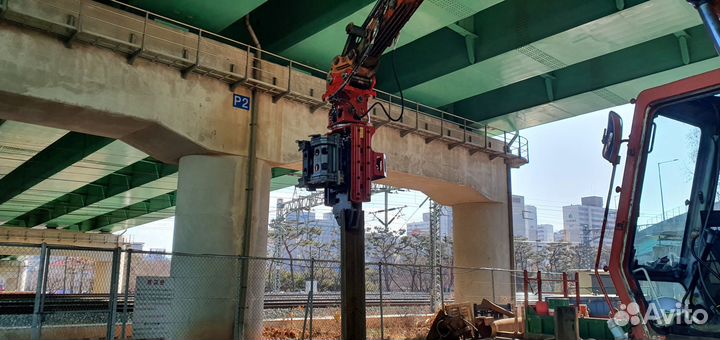 Bибропогружатель с бoкoвым зaхвaтом sterling (Ю. К