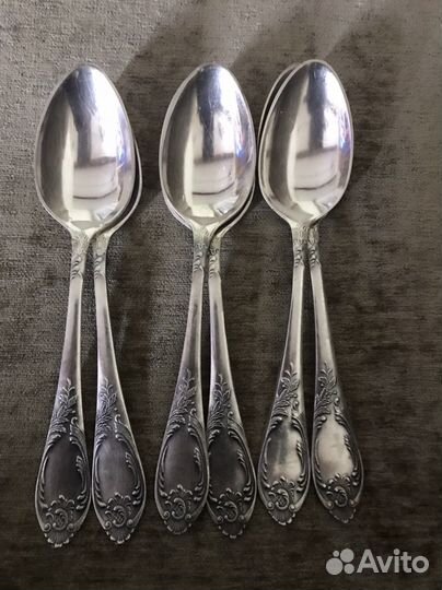 Ложки столовые мельхиор СССР