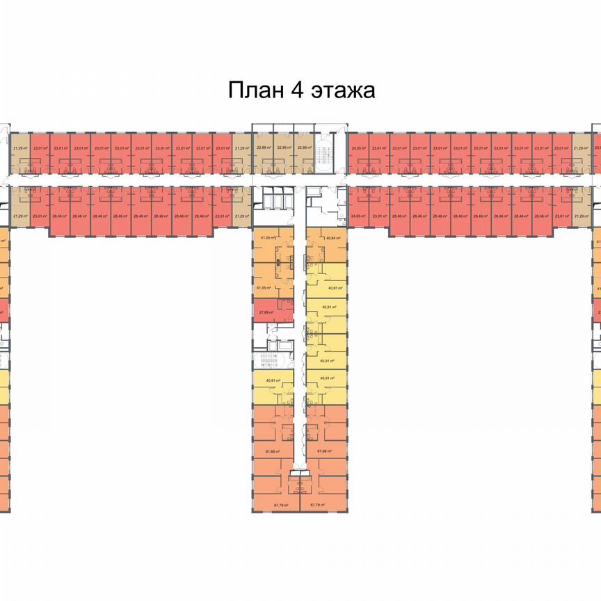 Апартаменты-студия, 23 м², 10/24 эт.