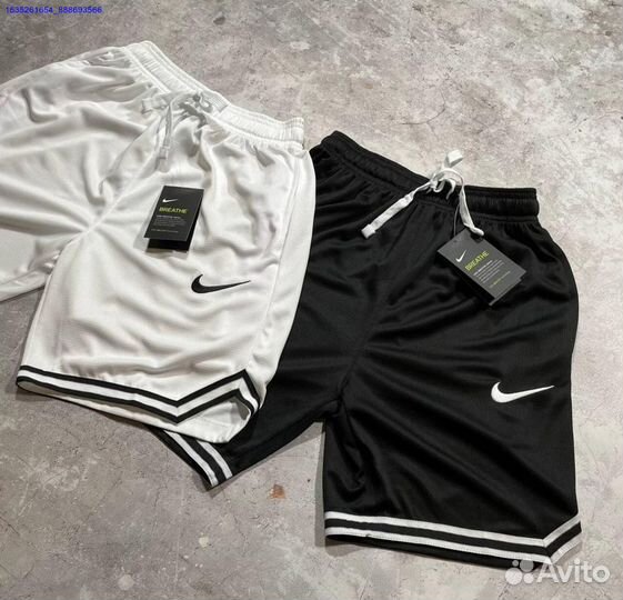 Шорты Nike черные/белые (Арт.43079)