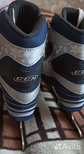 Коньки фигурные CCM comfort series 100 р.3(34)