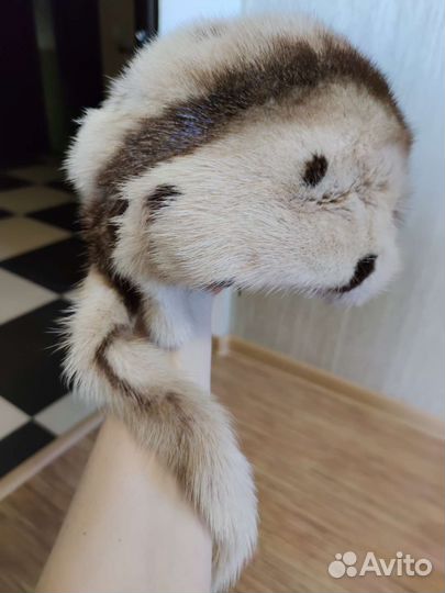 Шапка норковая женская