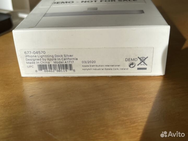 Док-станция Apple iPhone Lightning Dock