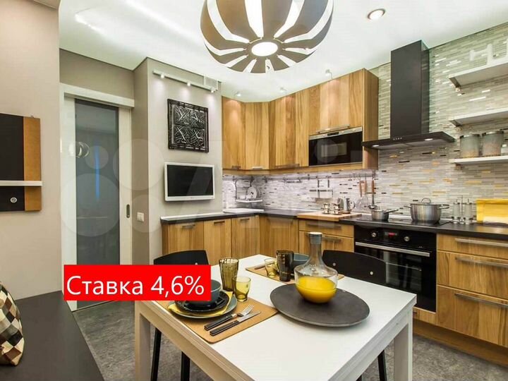 2-к. квартира, 52,3 м², 2/6 эт.