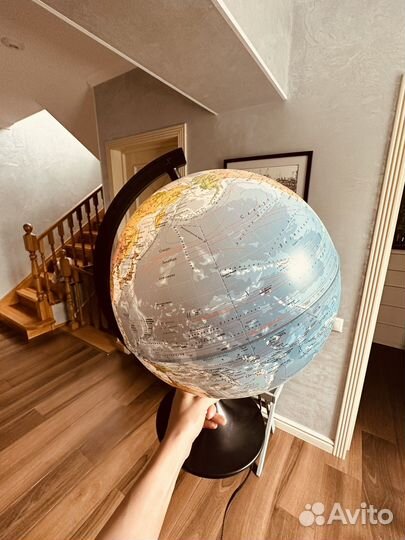 Глобус с подсветкой новый