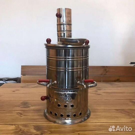 Турецкий самовар на дровах