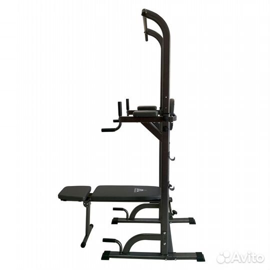 Турник-брусья-пресс со скамьей DFC Power Tower G00