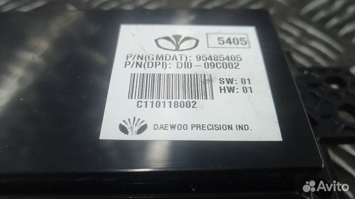 Монитор мультимедиа Chevrolet Captiva 2011