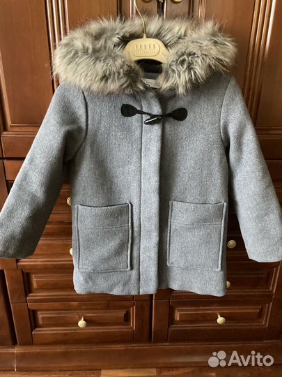 Пальто демисезонное для девочки 122 (7 лет)