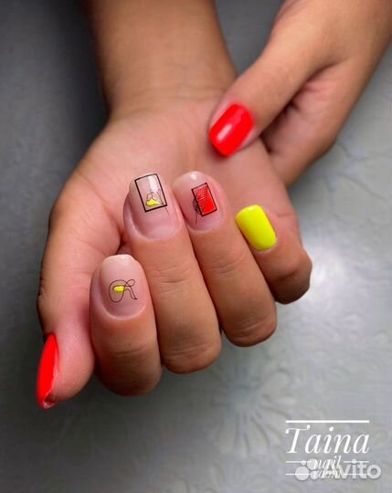 Аппаратный маникюр, покрытие гель-лаком. Педикюр