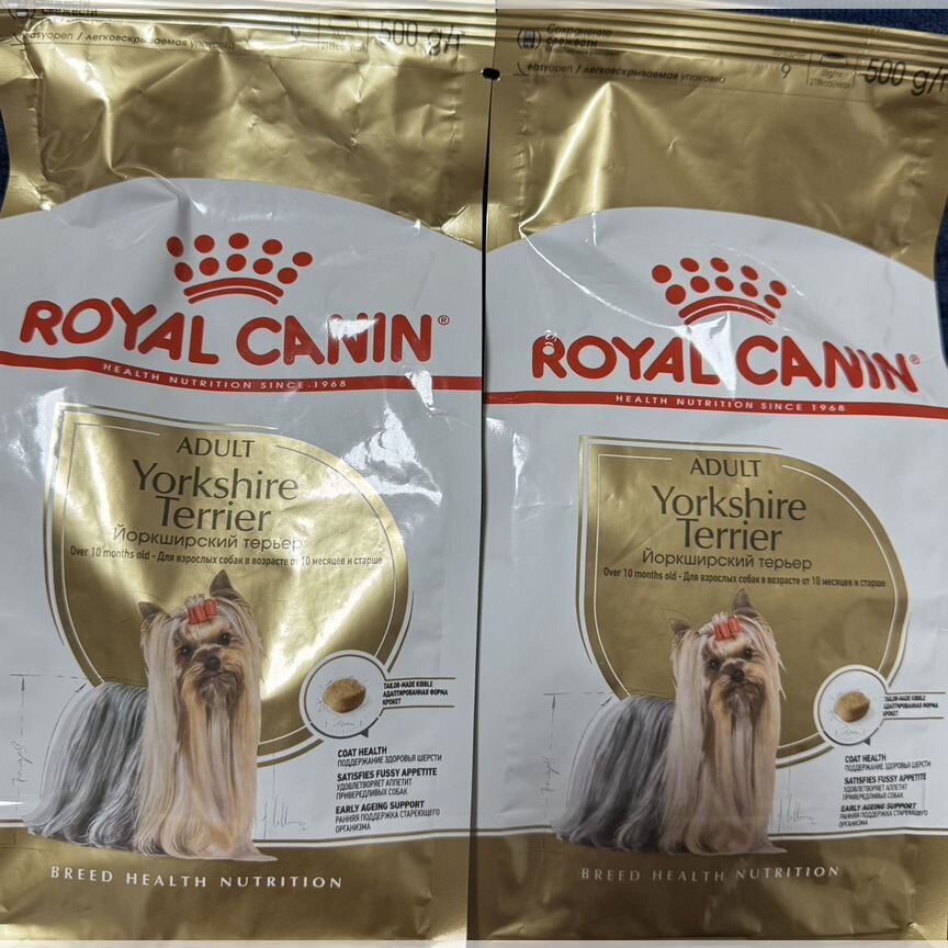 Корм для собак royal canin йорк 0,5 кг