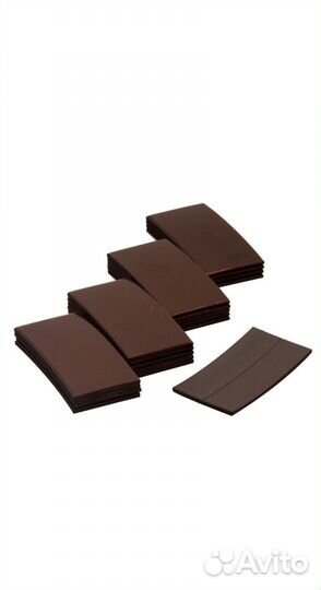 Магнитные виниловые наклейки 5х2,5 см