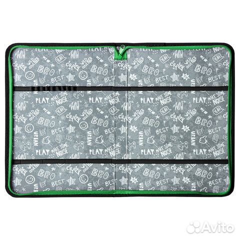 Папки для труда на молнии Brauberg А4