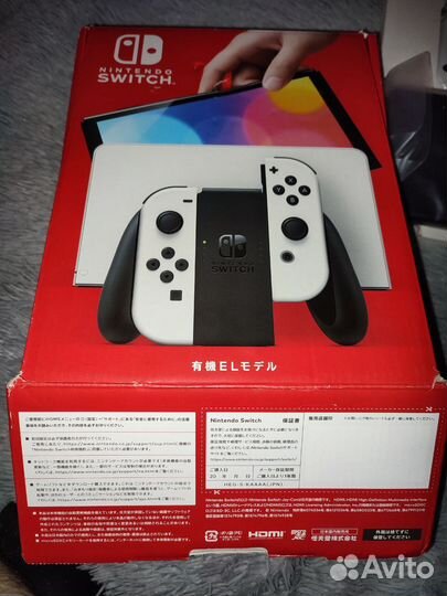 Игровая консоль Nintendo Switch oled белый 64Gb (Н