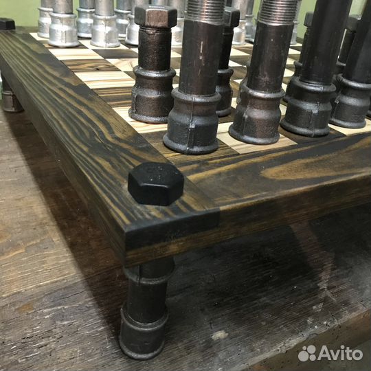 Шахматы из Водопроводных Труб