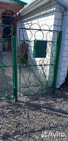 Ворота и калитка бу