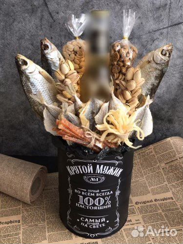 Букеты для мужчин, колбасные букеты и композиции