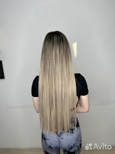 Наращивание биопротеиновых волос