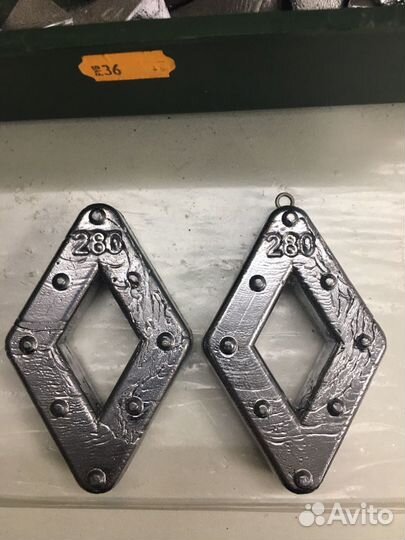 Груз ромб 280 г