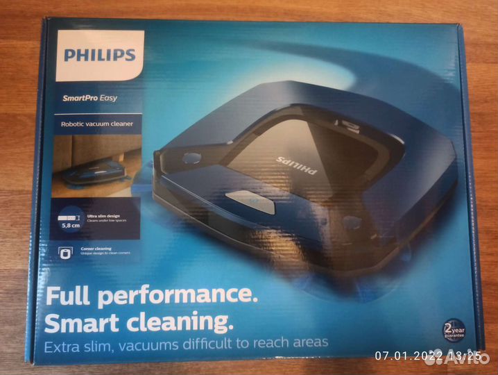 Робот-пылесос philips SmartPro