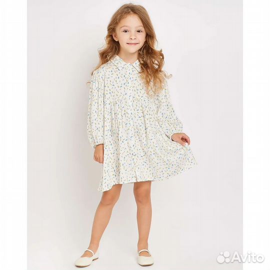 Платье рубашка для девочки 104