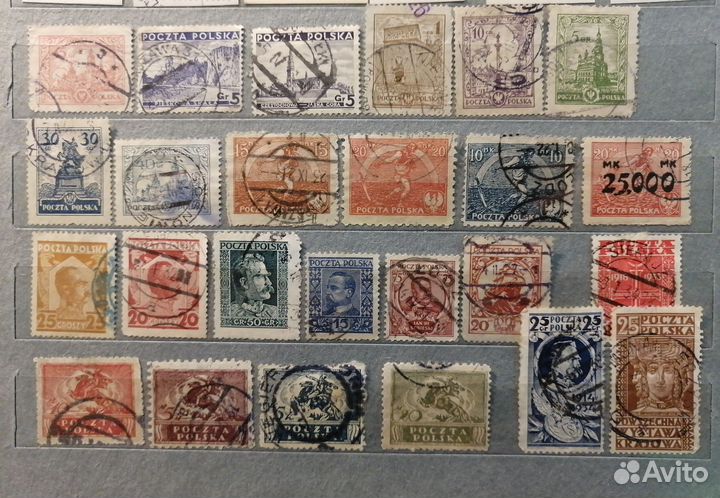 Марки ксхс,Черногория,Босния,Польша,Болгария,221шт