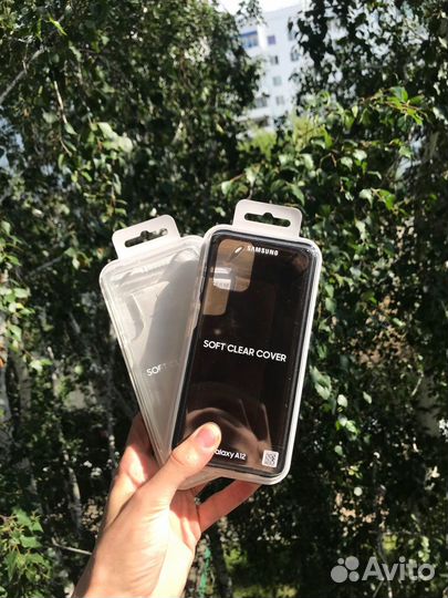 Чехол на samsung galaxy a12 оригинальные