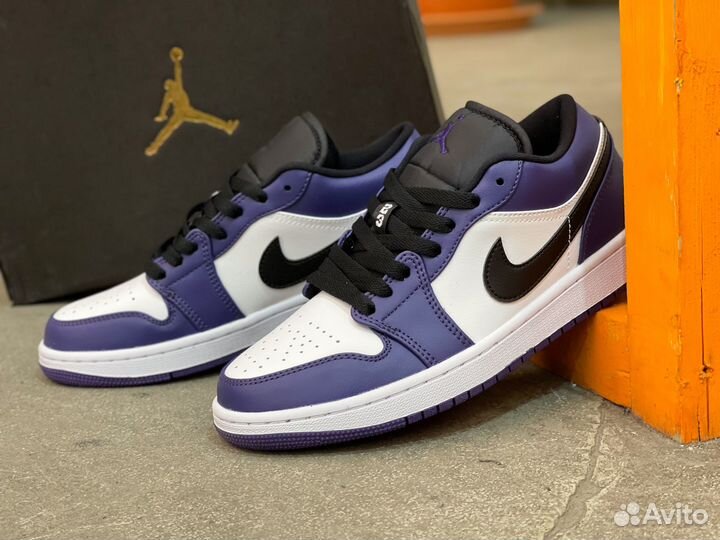 Nike Air Jordan 1 Low Court Purple White