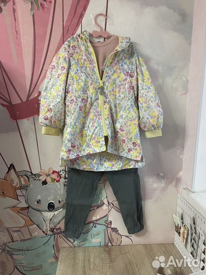 Одежда для девочки пакетом 110 116
