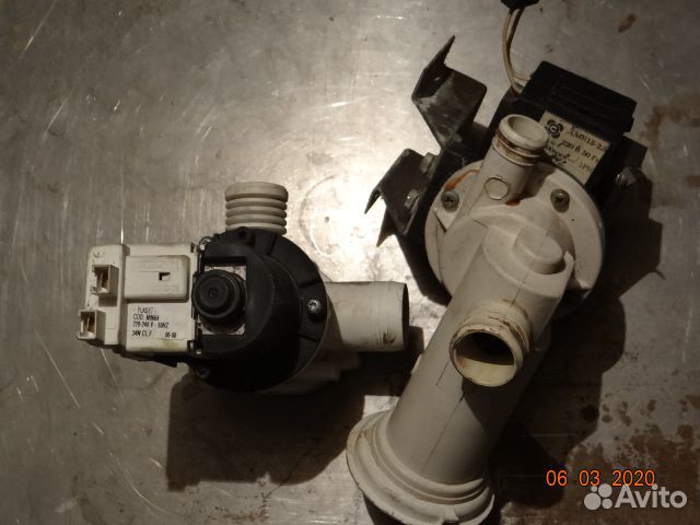 Водяная помпа и клапан стиральной машины