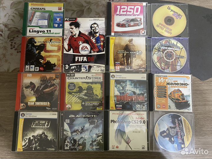 Игры для пк на дисках
