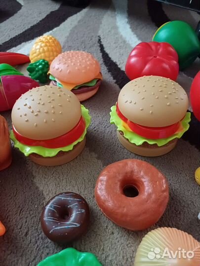 Овощи и фрукты игрушки