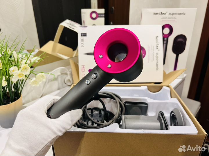 Фен Dyson Supersonic + Расческа (Новый)