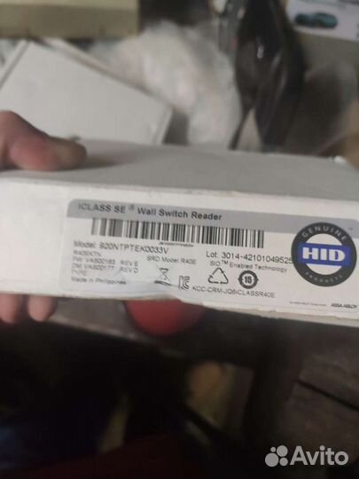 Считыватель HID iClass R40 SE 920ntptek0033v